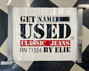 get used by elie ビンテージバギージーンズ GET USED Elie Jeans. Vintage 30 Classic Jeans. Mom Baggy