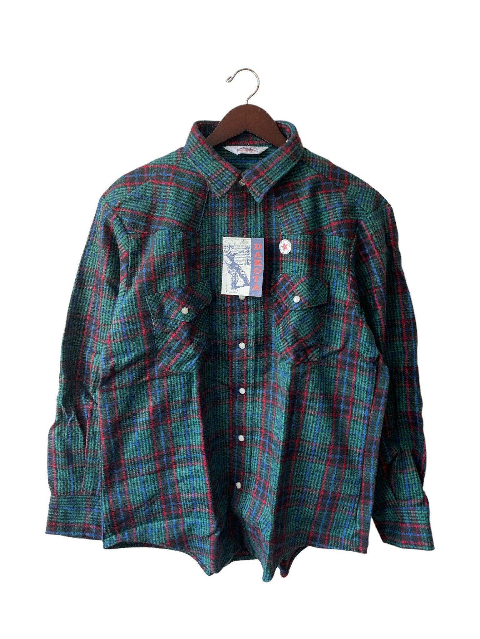 80'S Frostproof CHECK PATTERN L/S HEAVEY FLANNEL SHIRTS