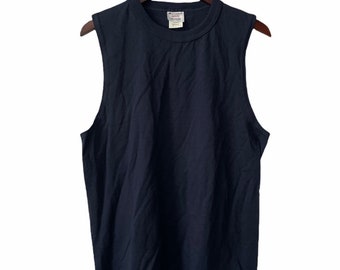 vintage champion basketball cutoff muscle tank top mens size medium deadstock NWOT 90s