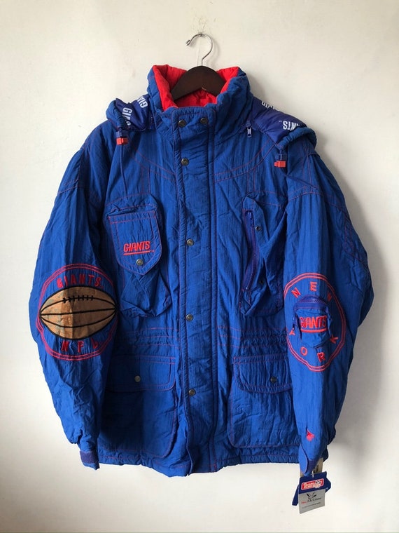vintage new york giants triple fat goose jacket c… - image 1