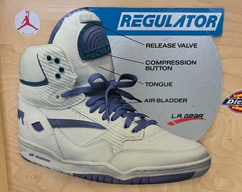 vintage LA gear regulator sneakers cardboard dealer sign poster store display 90s