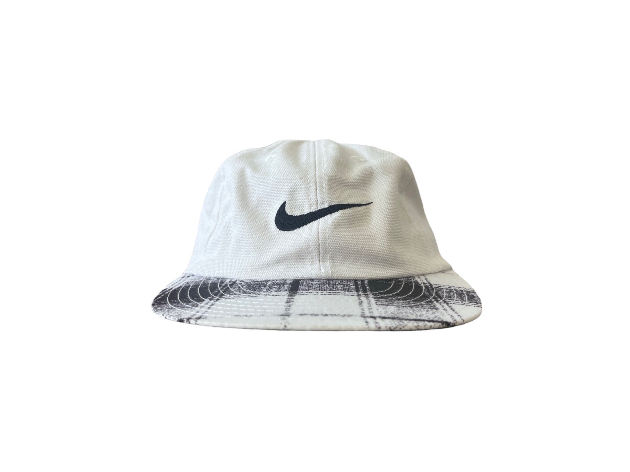 Buy Vintage Nike Plaid Strap Back Hat Cap EUC Adult OSFA 90s 