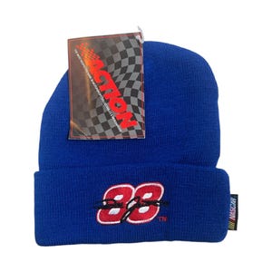 vintage dale jarrett #88 nascar beanie hat cap adult OSFA deadstock NWT 90s