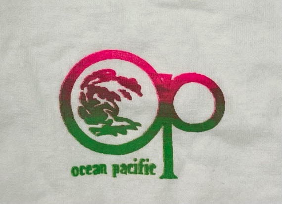 vintage op ocean pacific graphic tee t-shirt mens… - image 4