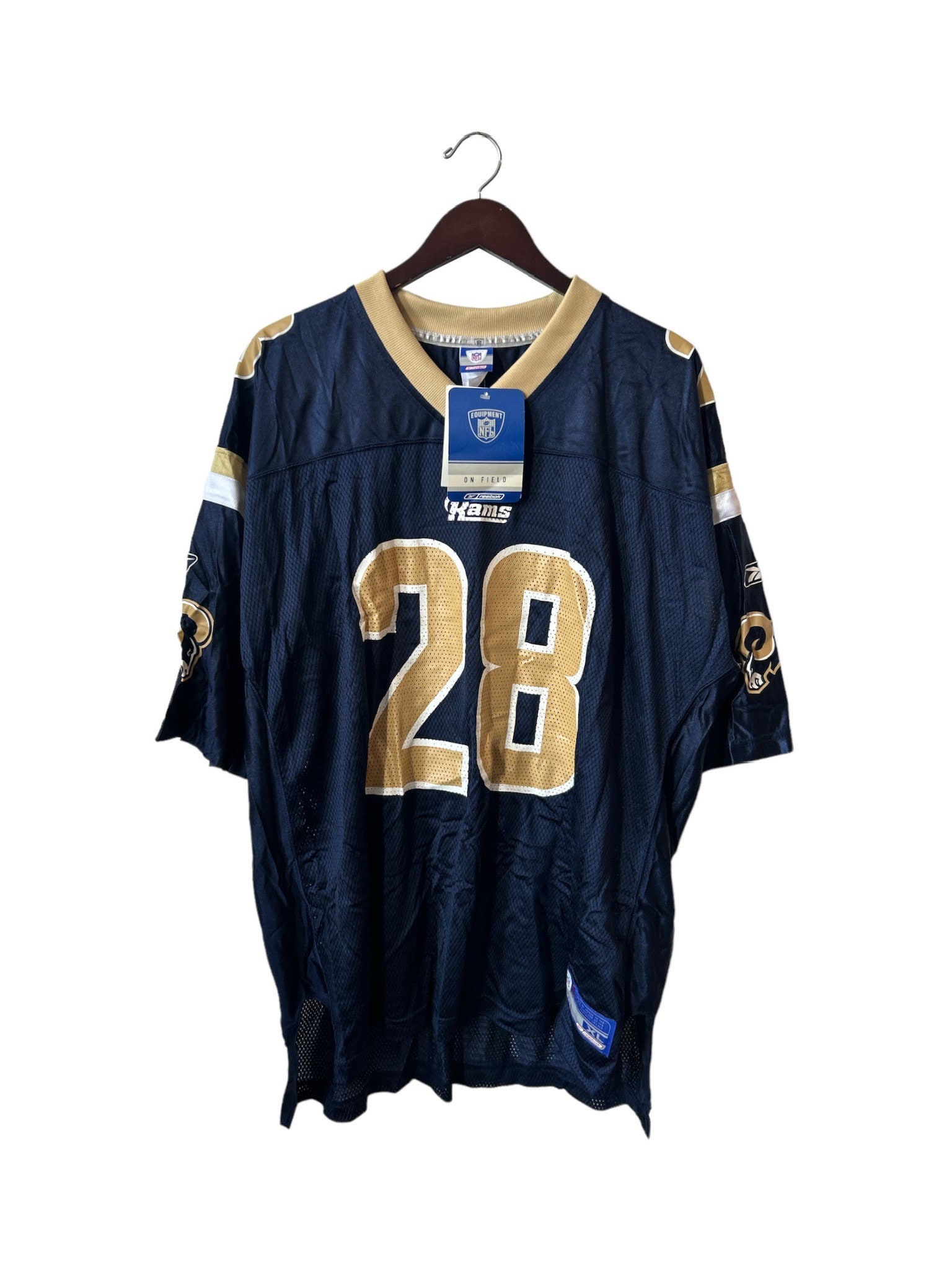 NFL Apparel Mens St. Louis Rams Football Shirt M