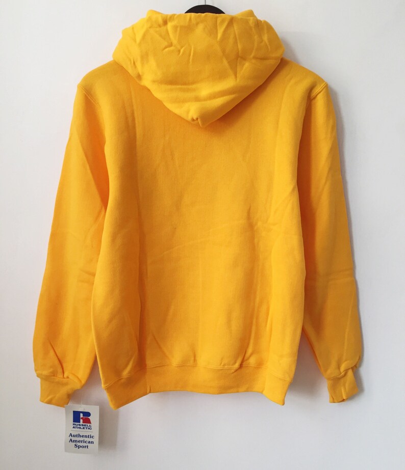 legit vintage X russell athletic hoodie mens size small deadstock NWT 90s made in USA image 5