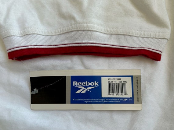 vintage reebok polo shirt mens size 3XL deadstock… - image 3