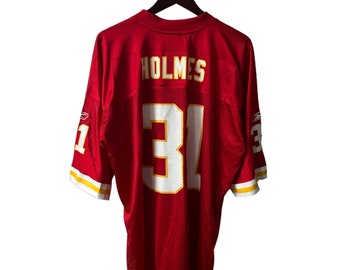 vintage reebok priest holmes kansas city chiefs koszulka męska rozmiar XXL deadstock NWT 00s y2k