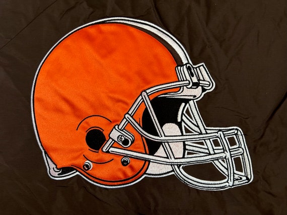 vintage puma cleveland browns NFL pro line jacket… - image 5