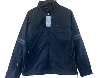 vintage nike leichte Windbreaker Jacke Herren Größe XL Deadstock Neu mit Etikett 2003