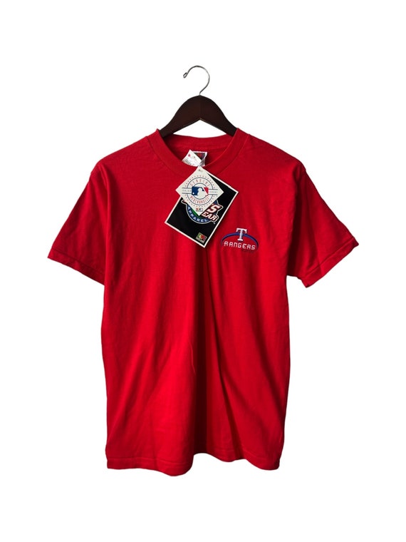 vintage texas rangers t-shirt mens size medium de… - image 1