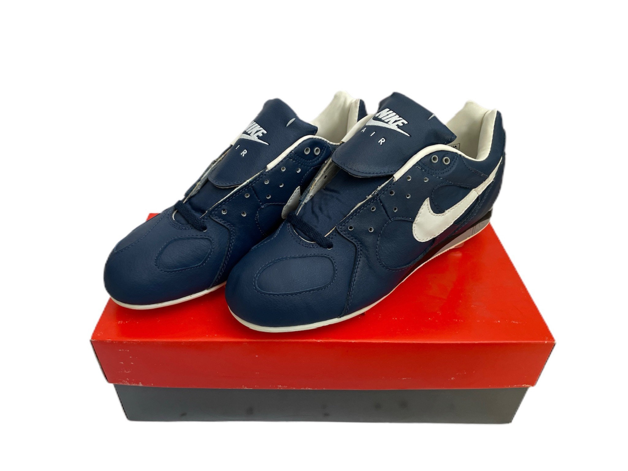 Vintage Nike Air Slider Baseball Spikes Cleats Shoes Mens Size 8.5