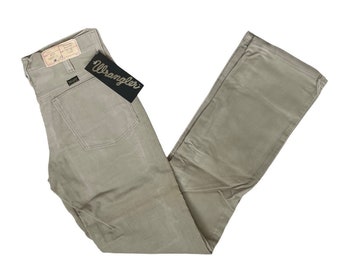 vintage wrangler corduroy straight leg pants student 27x32 deadstock NWT 70s made in USA