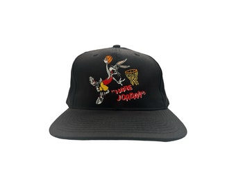 vintage nike air jordan 8 hare jordan looney tunes snapback hat cap 1993 90s