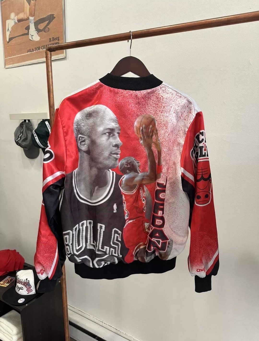 Vintage Michael Jordan Chicago Bulls Chalk Line Fanimation Vintage Michael Jordan Chicago Bulls Chalk Line Fanimation