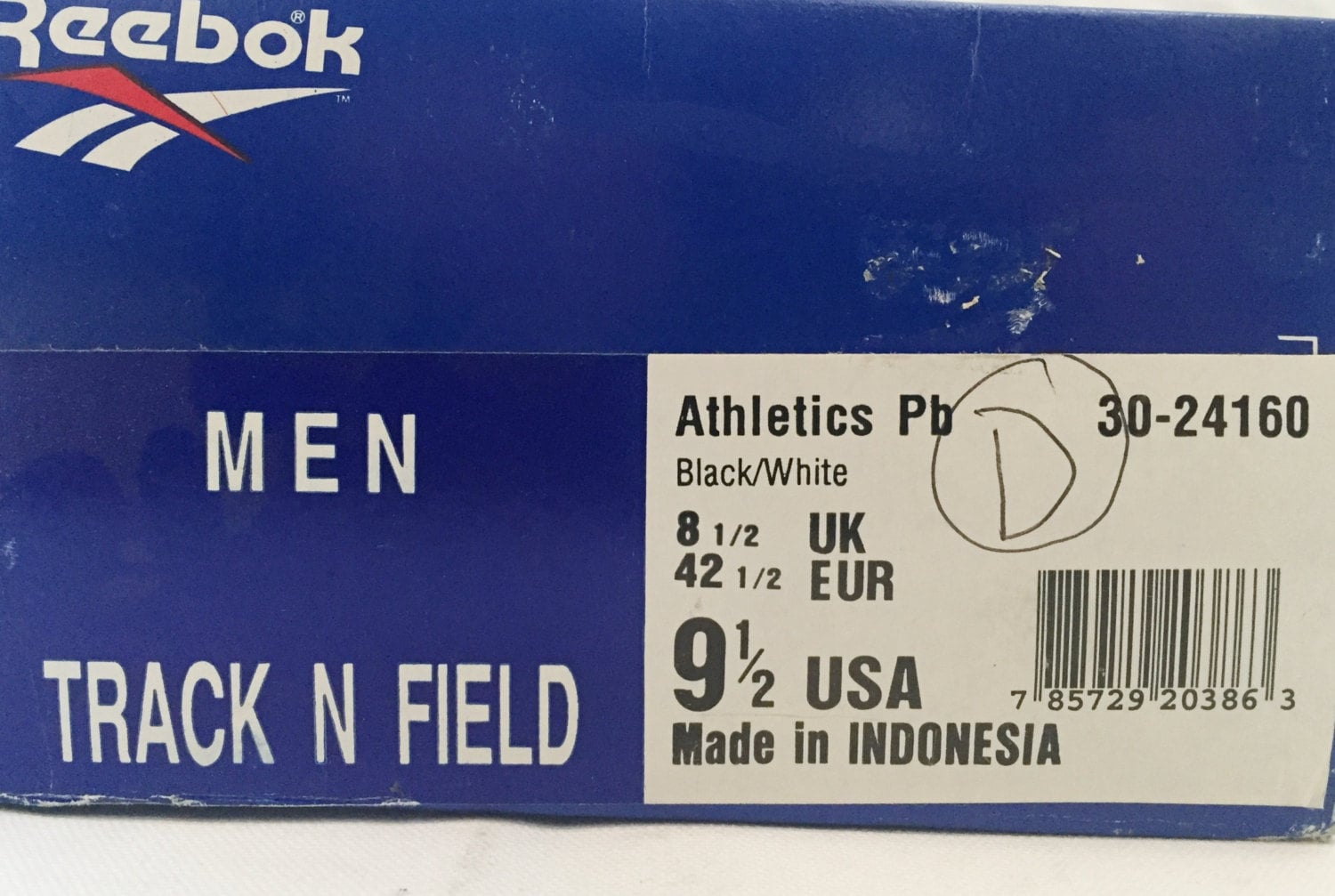 格安SALEスタート！ Vintage 9.5 Size Mens Ahoes Track Spikes Pb Athletics Reebok 全巻セット