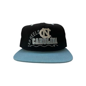 vintage unc north carolina tar heels first string hat cap adult OSFA deadstock NWT 90s made in USA