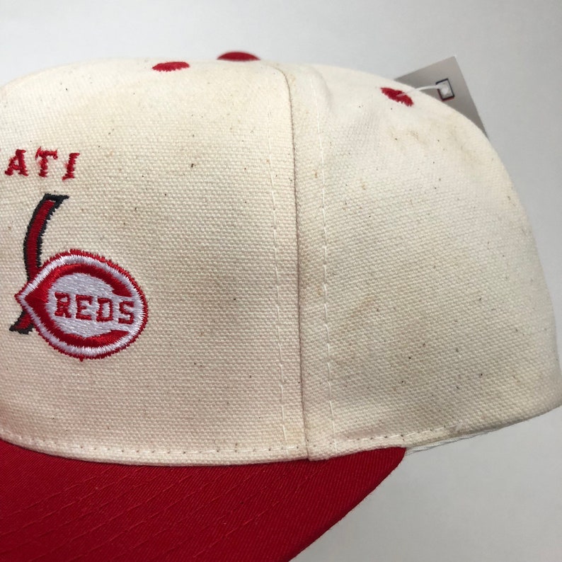 Vintage cincinnati reds strapback hat outdoor cap deadstock | Etsy