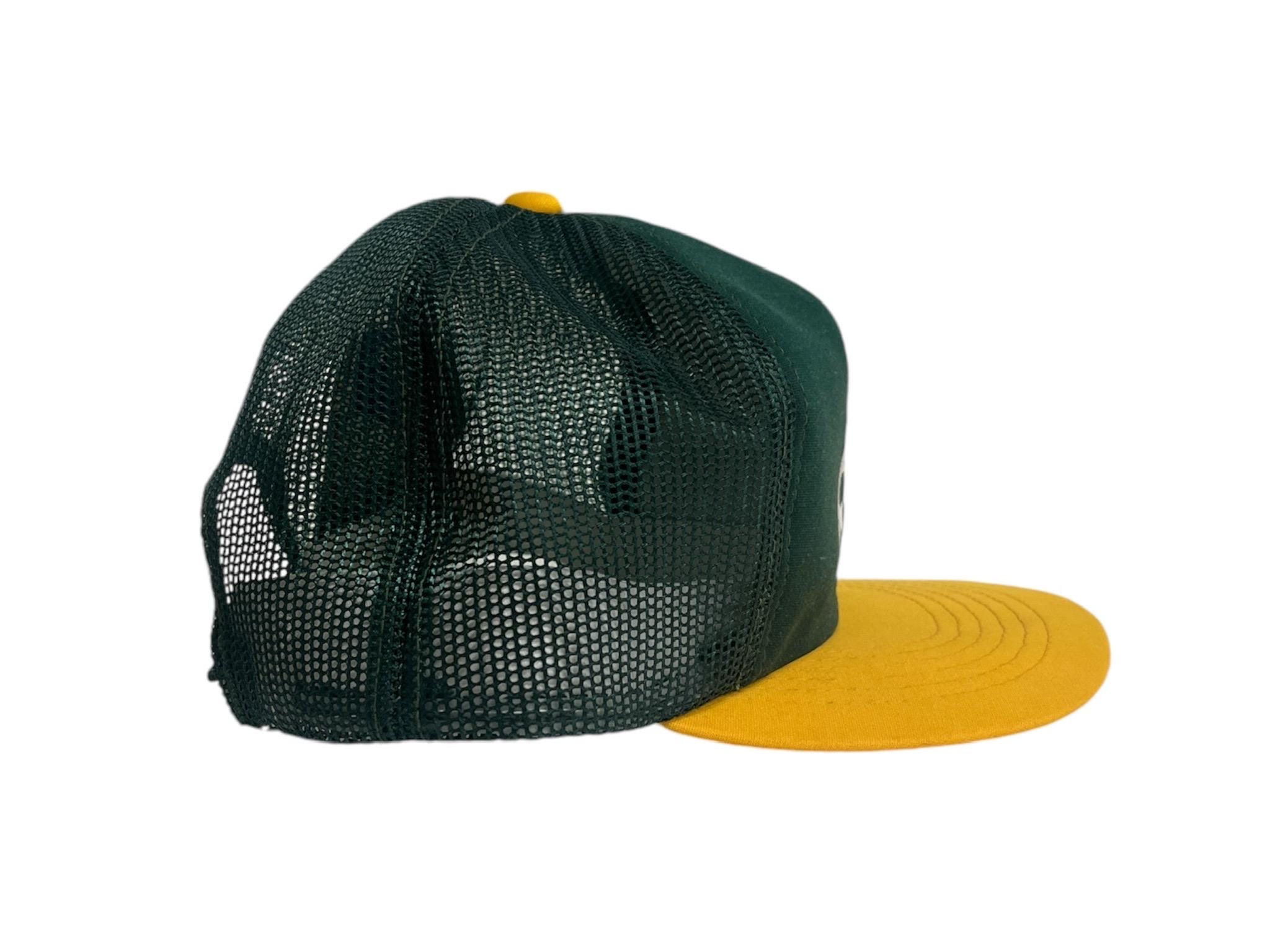 VINTAGE DEADSTOCK OAKLAND ATHLETICS LOGO 7 SNAP BACK HAT/CAP