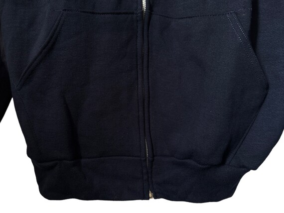 vintage russell athletic gold tag zip hoodie jack… - image 3