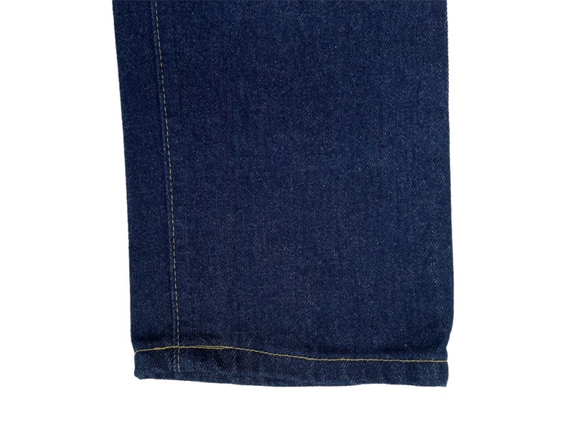 vintage lee dunkle jeans borte passe gerade bein jeans größe 27x34 deadstock NWT 90er made in USA Bild 9