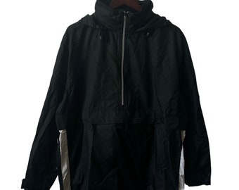 vintage nike white tag 1/2 zip anorak jacket mens size large 90s GUC