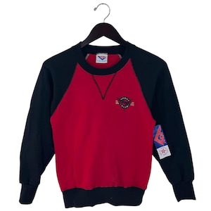 vintage PONY raglan sweatshirt mens size small deadstock NWT 80s made in USA