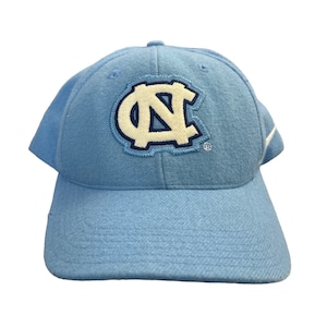 vintage nike team sports unc north carolina tar heels hat cap adult OSFA 90s