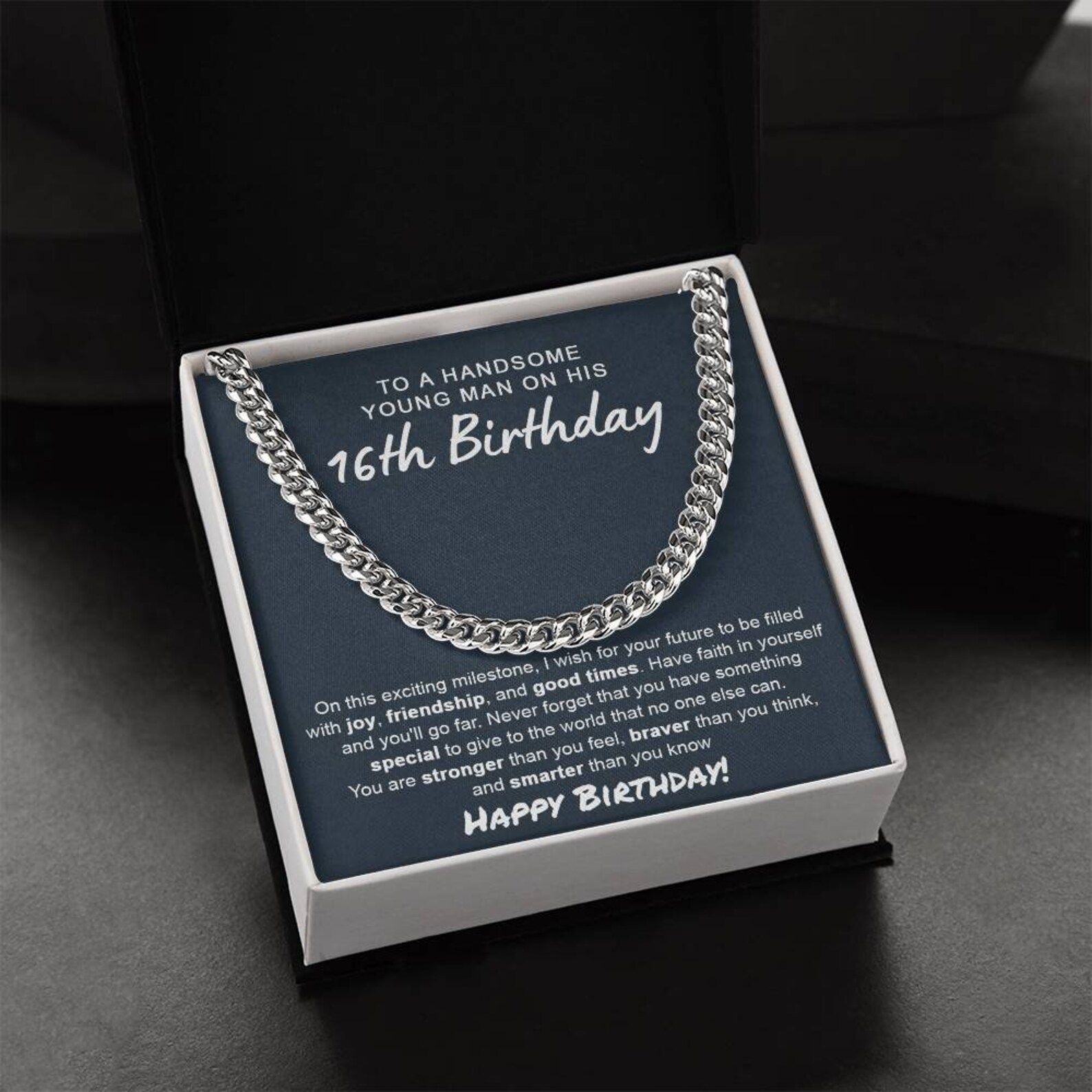 16th Birthday Gift for Boy, Sweet 16 Gift for Boys, 16 Year Old