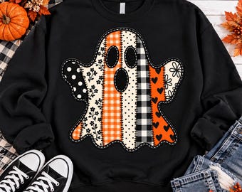 Patchwork Ghost SVG