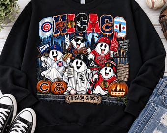 Chicago Sports Ghosts SVG