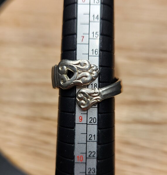 Royal Danish International Sterling Spoon Ring - image 3