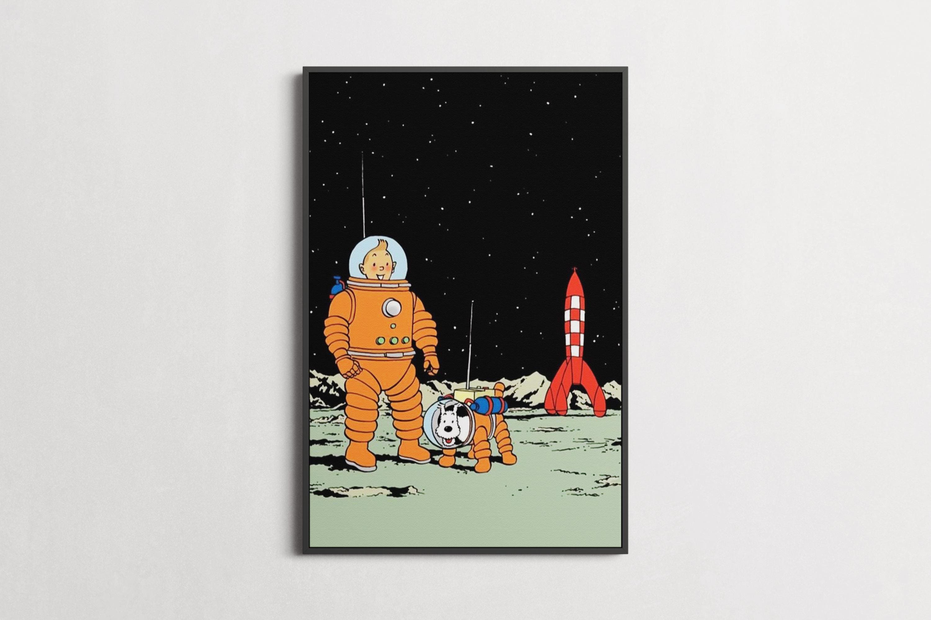 Tintin rocket - Etsy 日本