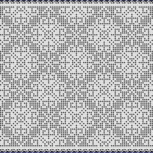 Star Diamonds Filet Crochet Pattern