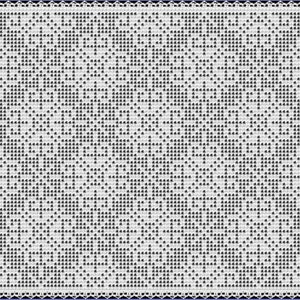 Star Diamonds Filet Crochet Pattern