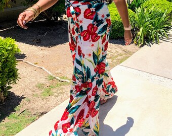 Floral Wide Leg Pant | Etsy Singapore