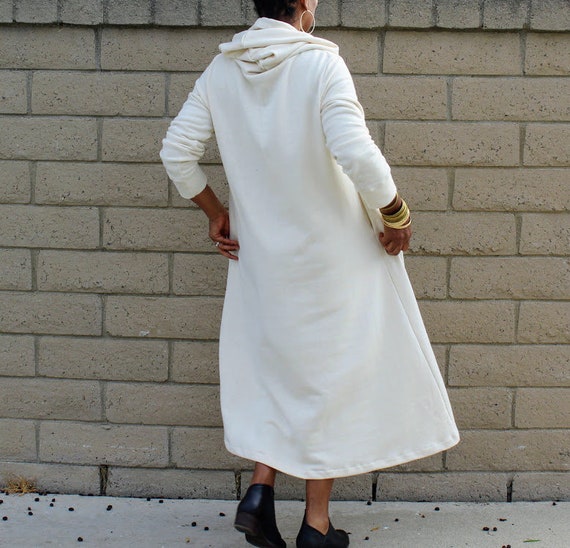 maxi sweatshirt dress