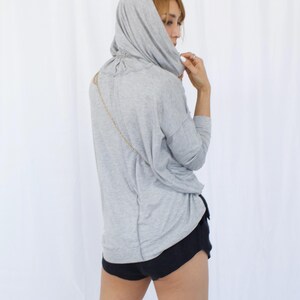 Boho Slouchy Turtleneck Pullover • Oversized Cowl Neck Knit Top S–4X image 2