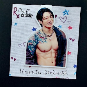 Jungkook Bookmark - Etsy