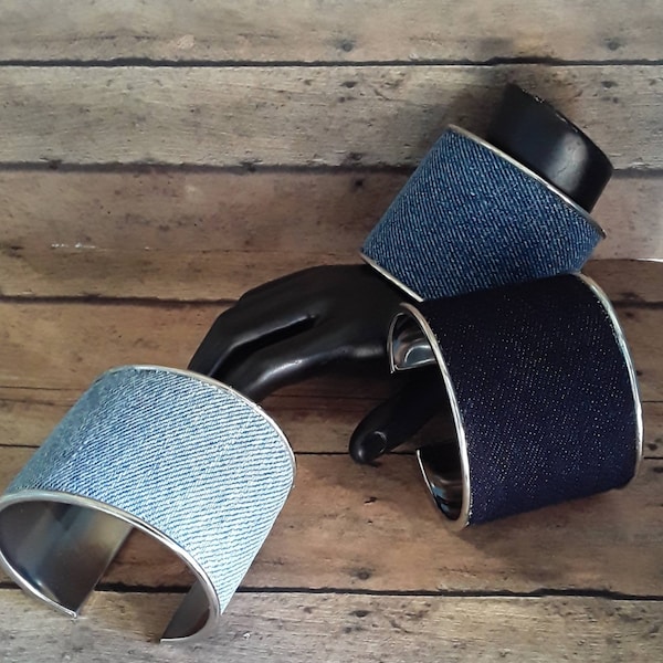 Denim Classic 1.5" Cuff Bracelet