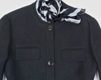 Armani Collarless Linen Jacket Vintage