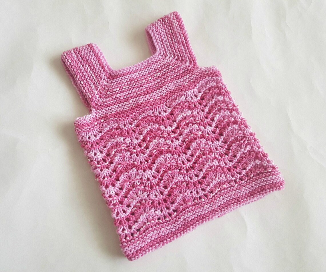 Toddler Knitted Hollow Out Tank Top main image 0