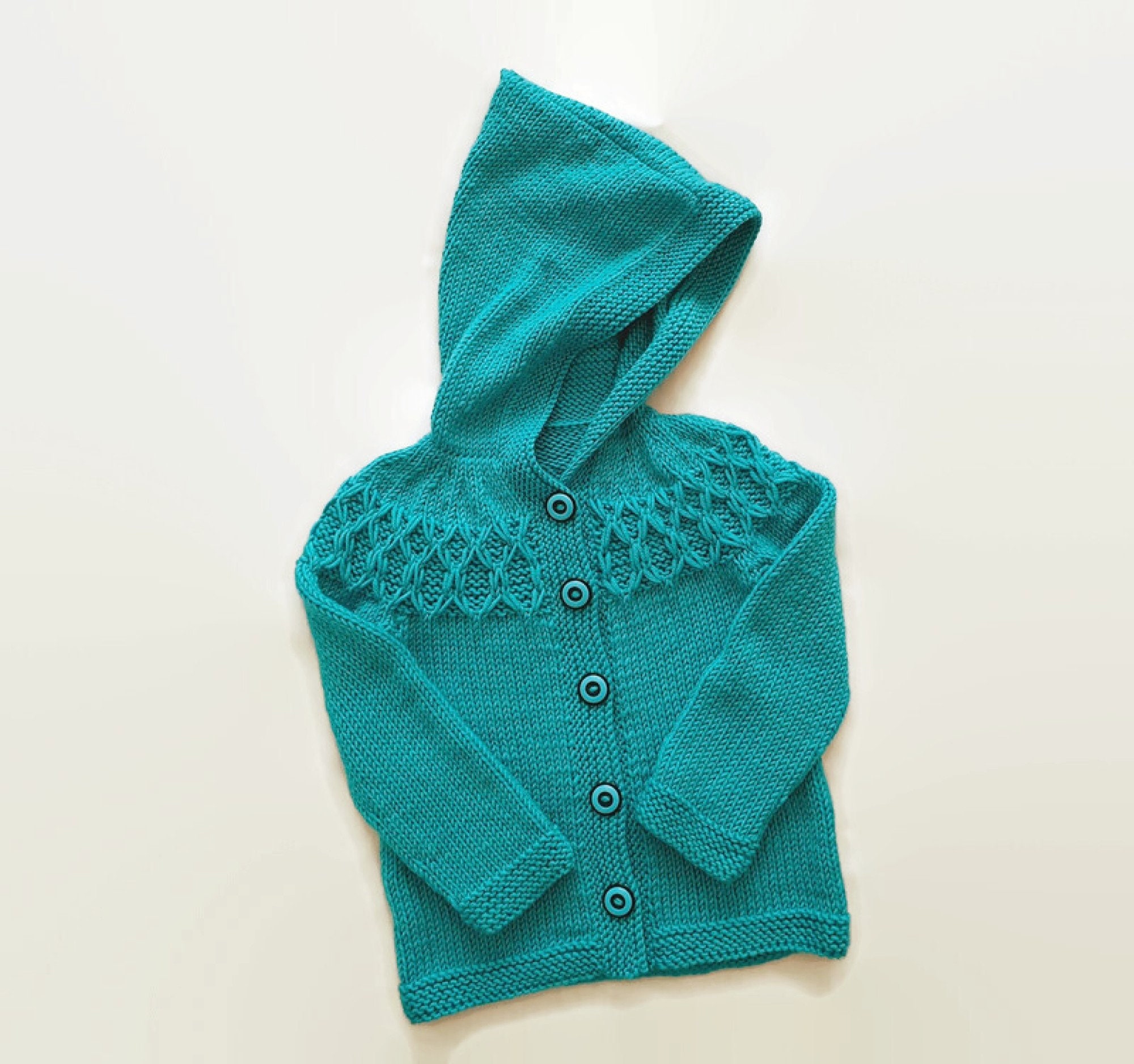 Hooded 1 Year Child's Merino Jacket Knitted Hooded Coat Etsy Australia