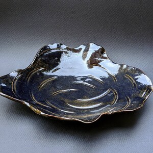 Blue Ceramic Platter - Handmade Ceramics - Decorative Bowl