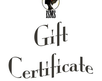 Isms Gift Certificate for Real Butterfly Conservation Art