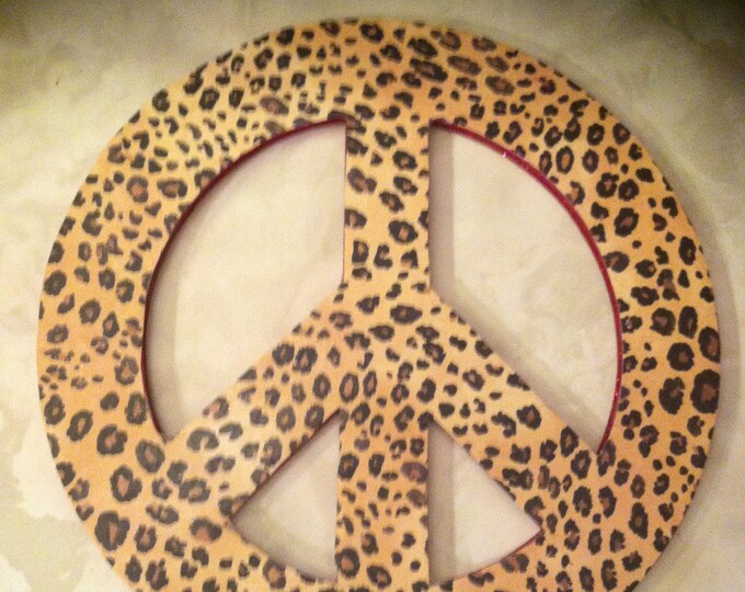 Custom Peace Sign Home Decor Etsy