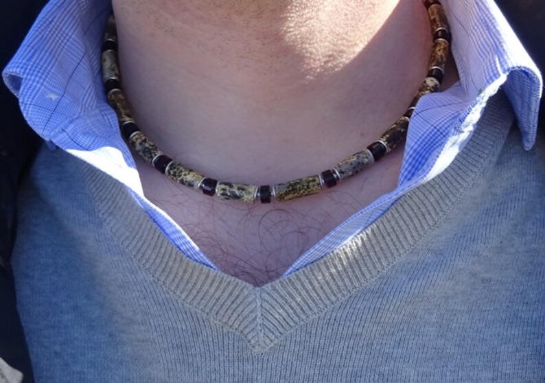 Mens Necklace Amber Jewelry for Men Natural Untreated Amber Etsy