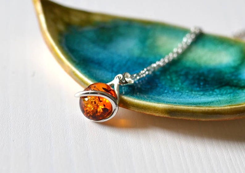 Natural Amber Necklace, Amber Pendant, Amber Jewellery, Real Amber Jewelry, Gift Jewelry, Handmade