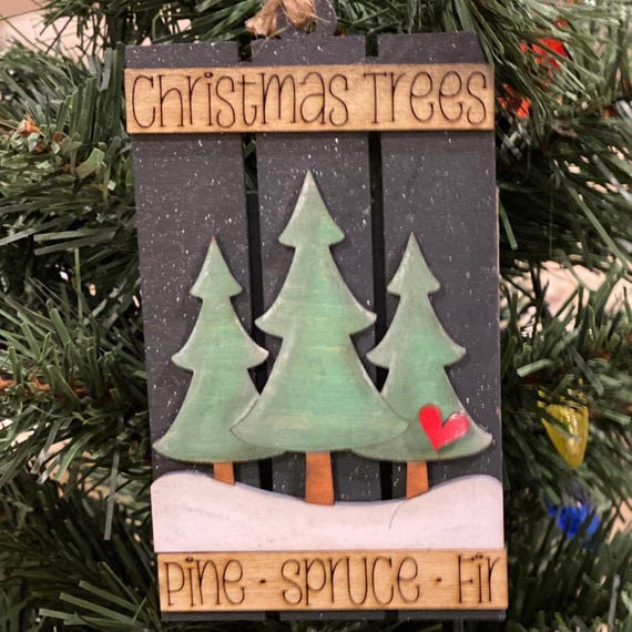 Pallet Gift Card Ornaments