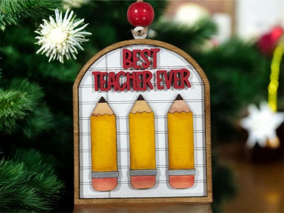 Teacher Poem Ornament